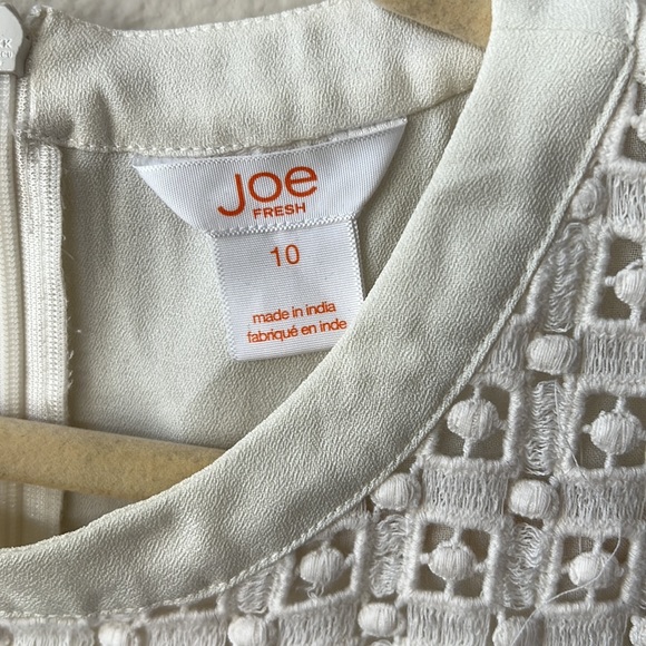 Joe Fresh ivory sleeveless sheath dress - Picture 2 of 4